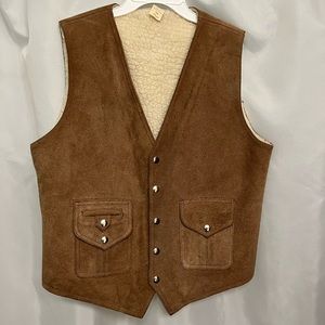 Vintage Suede Vest